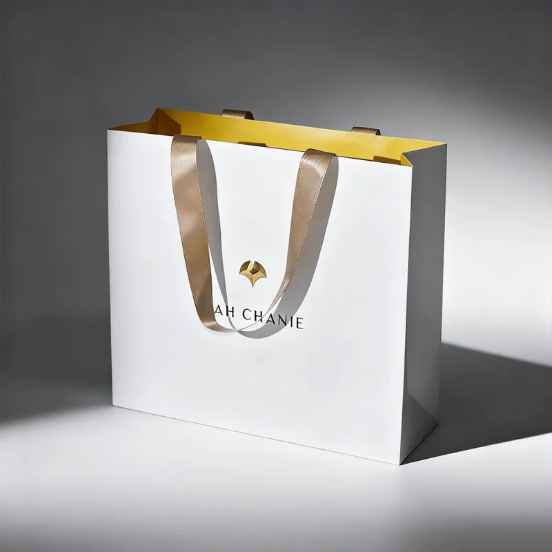 Custom Luxury Paper Gift Bags Manufacturer Wholesale Clothing Shopping Bags