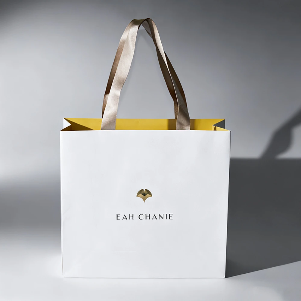 Custom Luxury Paper Gift Bags Manufacturer Wholesale Clothing Shopping Bags - Image 2