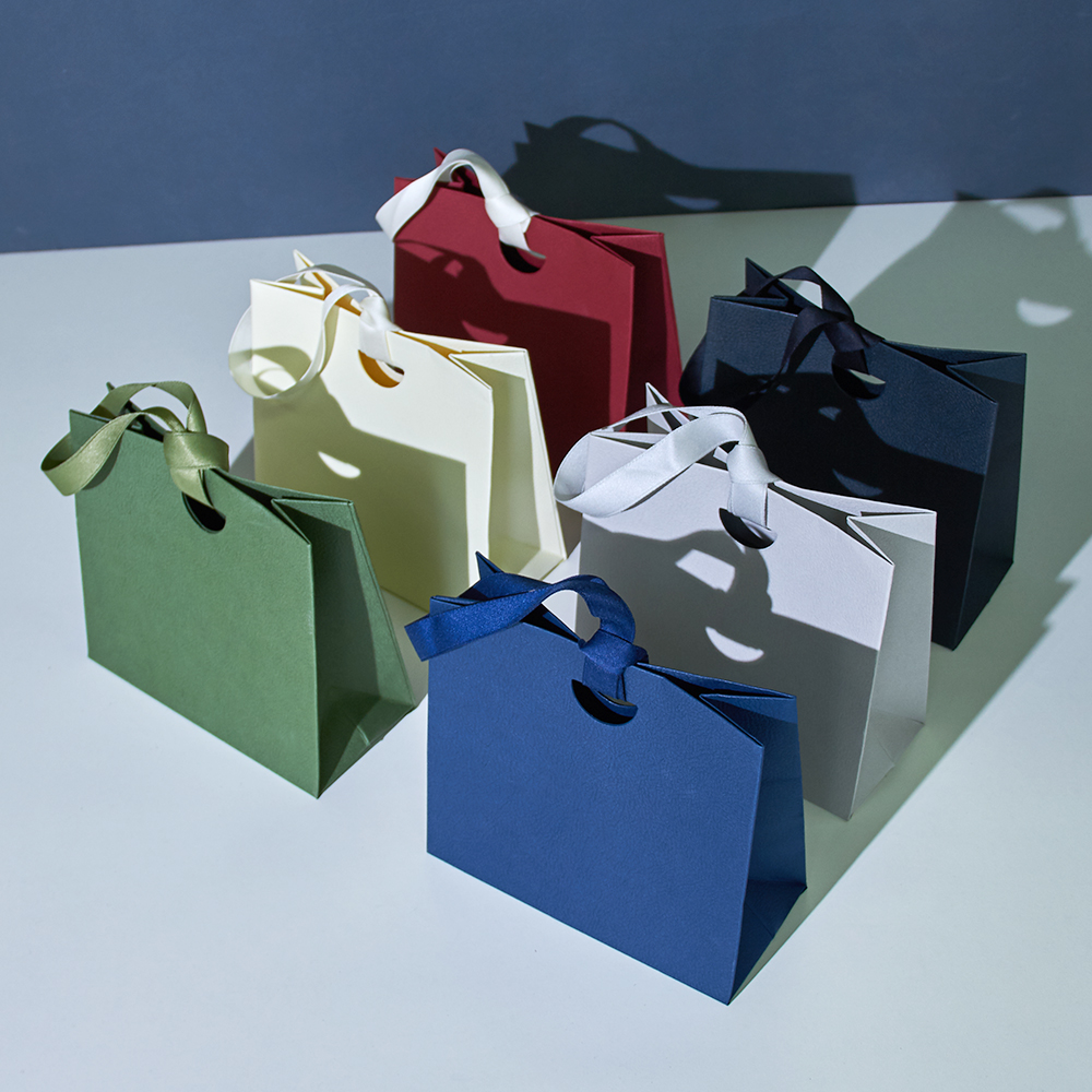 Custom Logo Matte Laminated Paper Shopping Bag Tote Eco-Friendly Gift Bags for Jewelry Store with Your Own Logo
