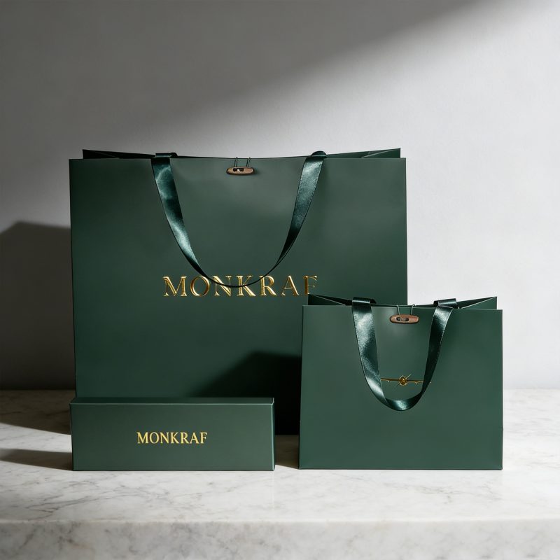 Luxury Customized Square Paper Bags Reusable Art Paper Gift Packaging for Exposition Supermarket and Promotion Hand-Held