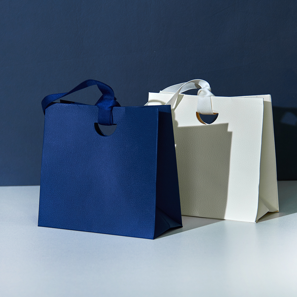 Custom Logo Matte Laminated Paper Shopping Bag Tote Eco-Friendly Gift Bags for Jewelry Store with Your Own Logo - Image 3