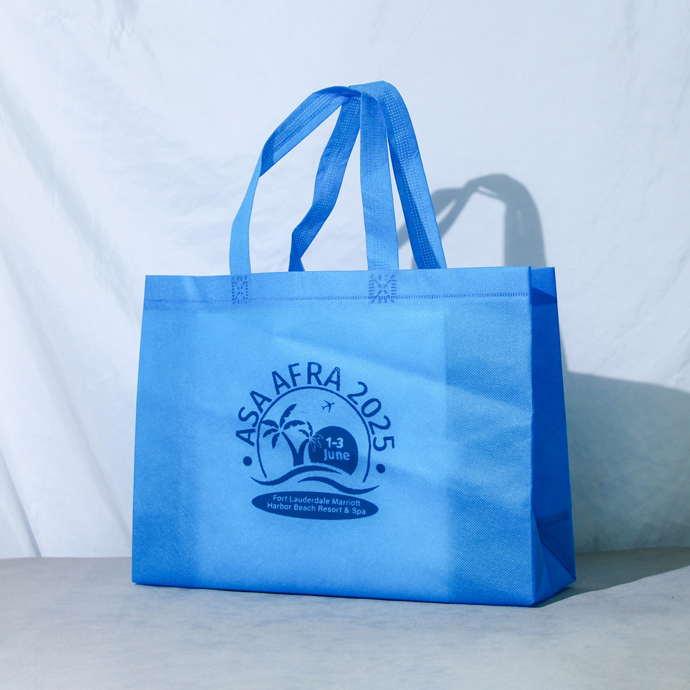Reusable Cheap Tote Bags Custom Printed Recyclable Shopping Bag With Logo Eco Friendly Fabric Grocery White Non-Woven Bags - Image 3
